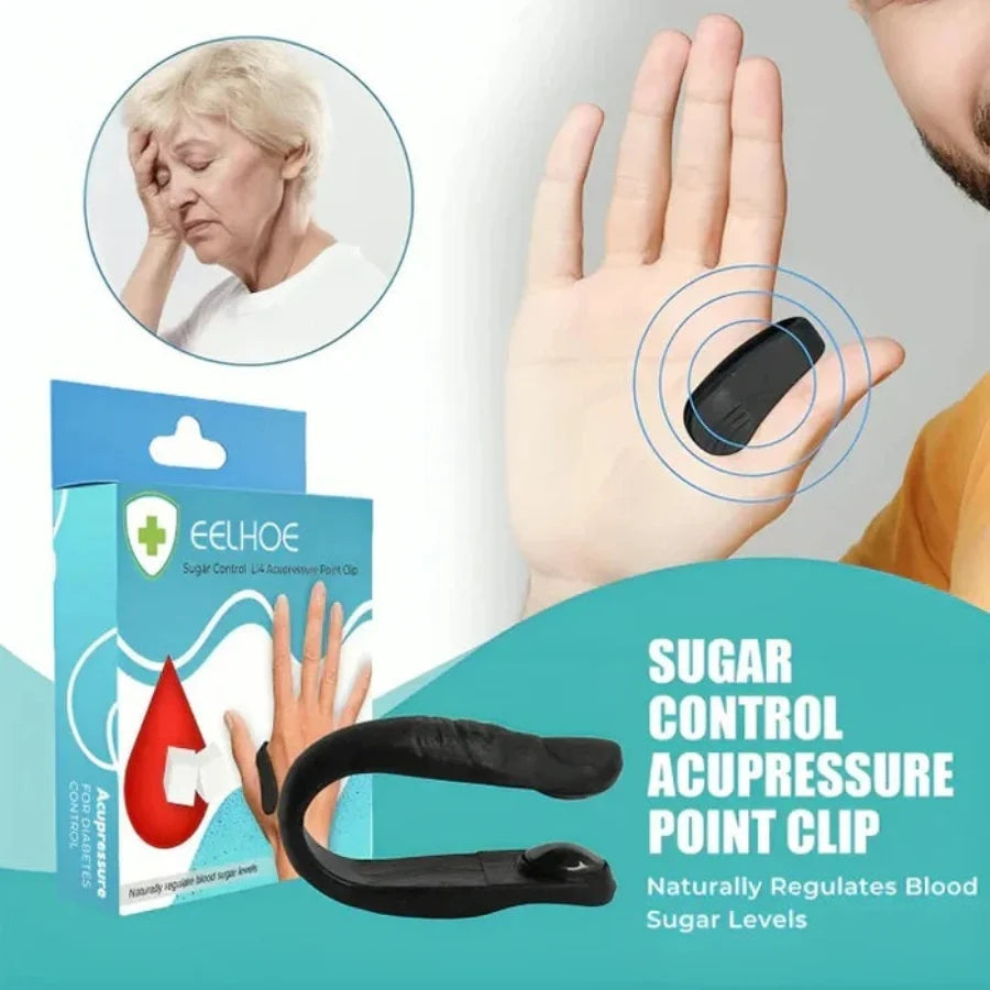 Acupressure Hand Clip For Sugar and Stress